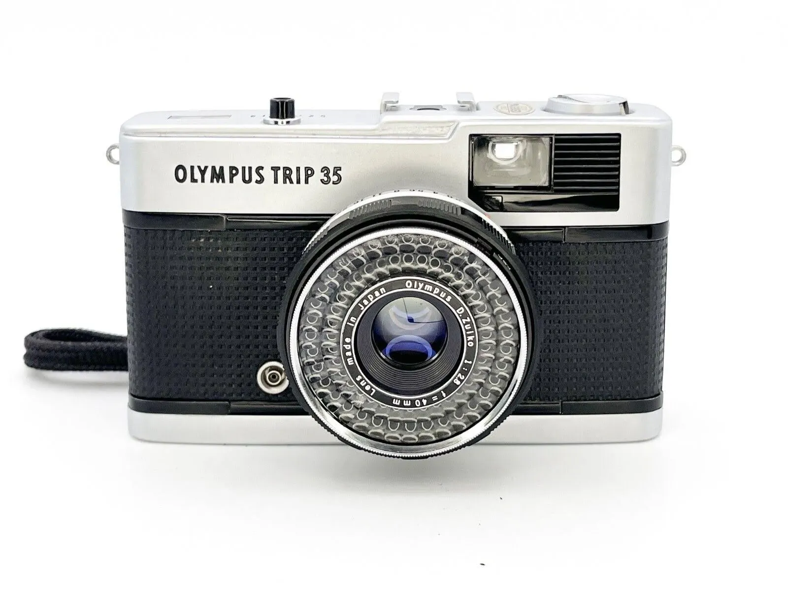 【Excellent】OLY<wbr/>MPUS Trip 35 Film Vintage Camera Silver