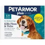 PetArmor Plus Flea & Tick Prevention for Medium Dogs 23-44 lbs