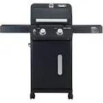 Monument Mesa Matte Black 2-Burner Liquid Propane Gas Grill