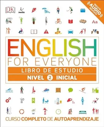 English for Everyone: Nivel 2: Inicial, Libro de Estudio (Paperback or Softback)