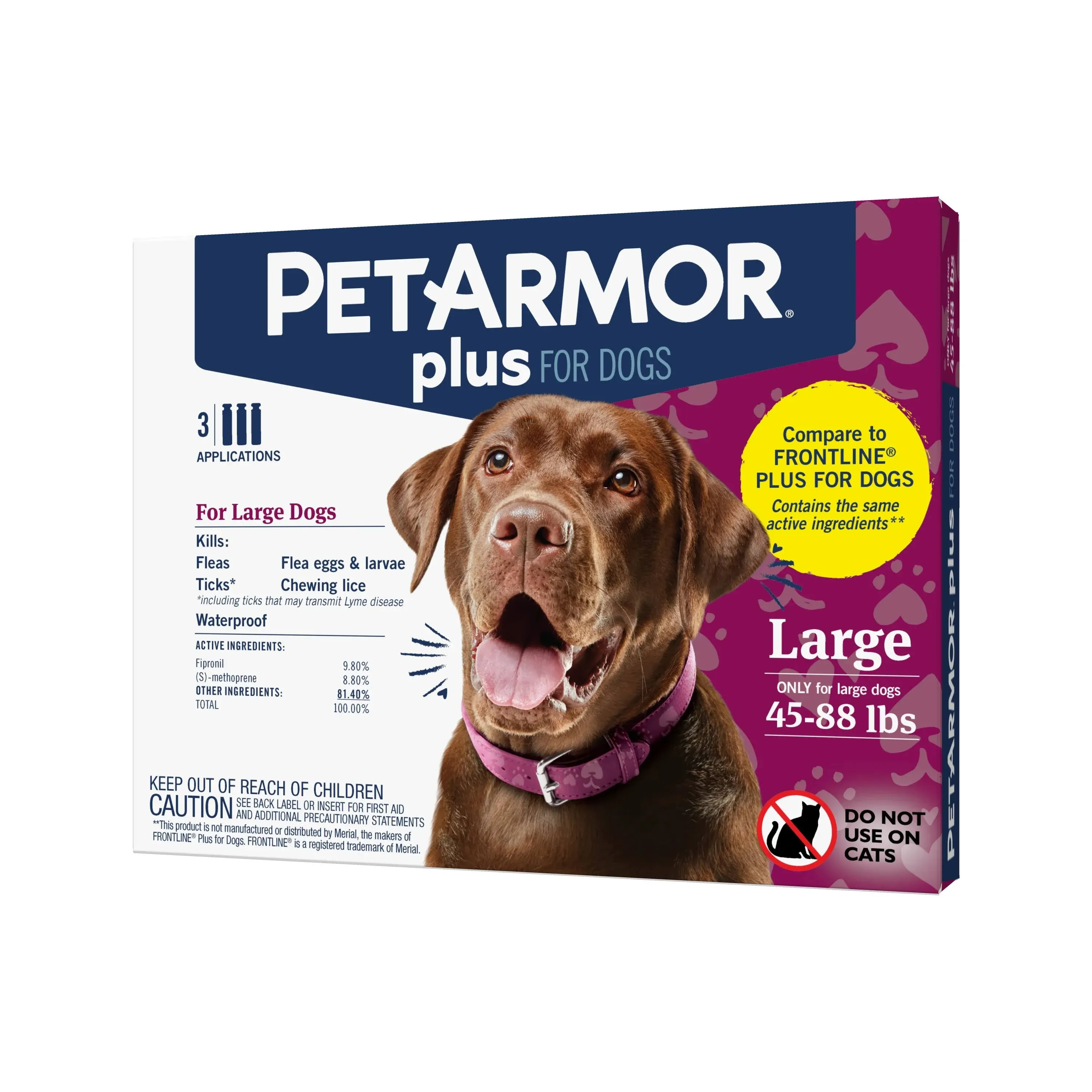 PetArmor Plus Flea and Tick Treatment for Large Dogs 45-88 Pounds 6