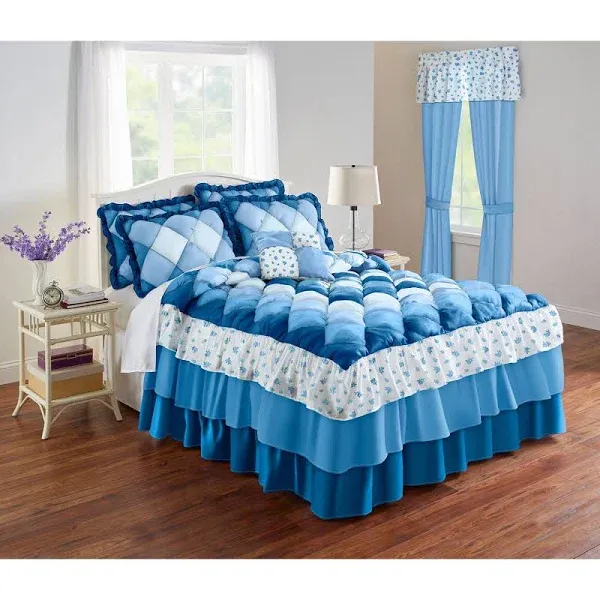 BrylaneHome Alexis Bedspread - Full, Ecru Rose