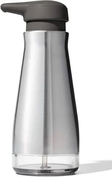 OXO Good Grips Stainless Steel Easy Press Soap Dispenser