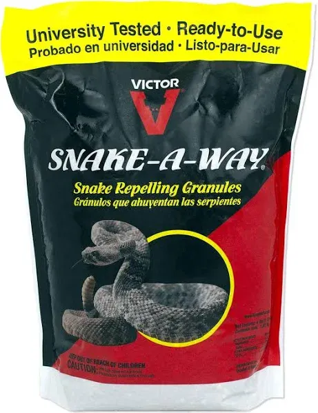 Victor Snake A Way Granules 4 Pound Bag - NEW - NO SALES TO CA HI AK