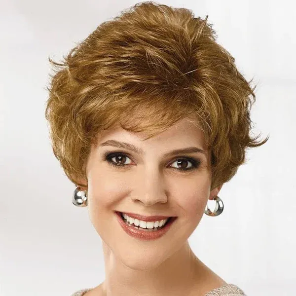 Red Celebrity WhisperLite Wig by Paula Young - Short Wavy Wig