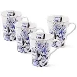 Mikasa Kaia Platinum Mugs Set of 4