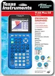 TI-84 Plus CE Graphing Calculator, blue