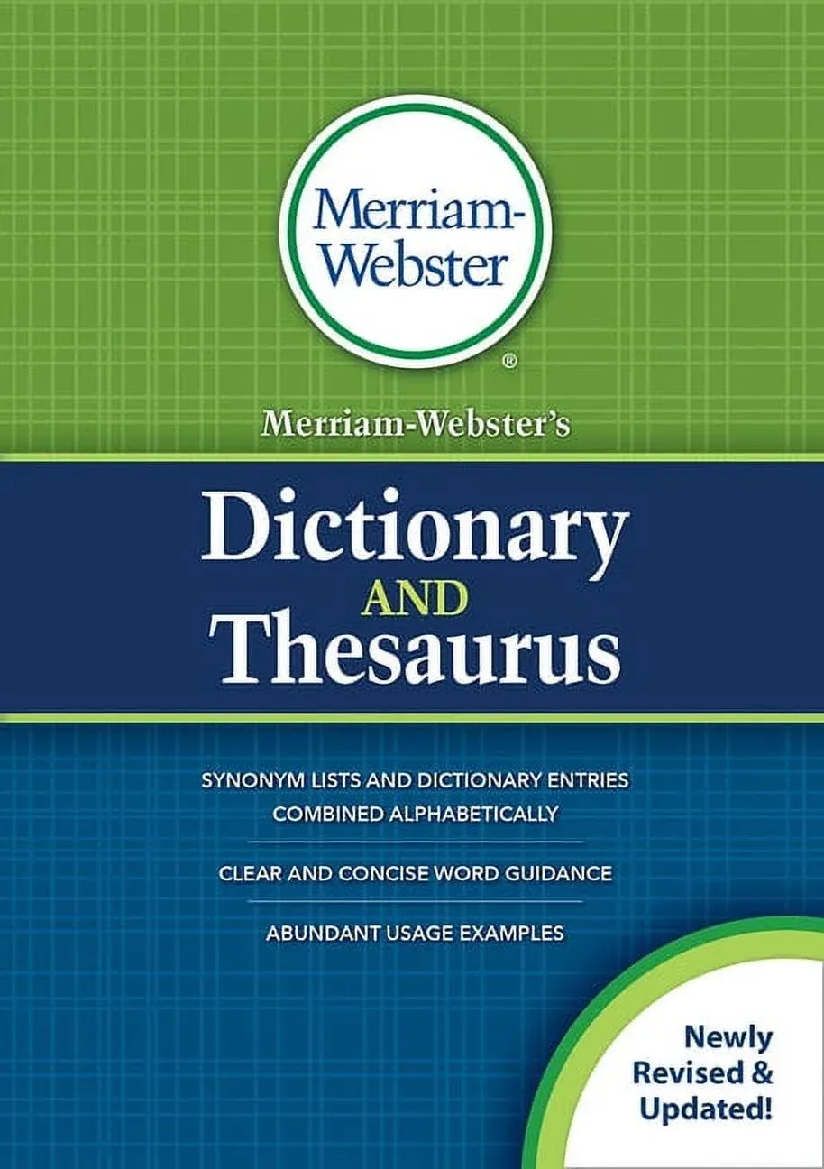 Merriam-Webster's Dictionary and Thesaurus [Book]