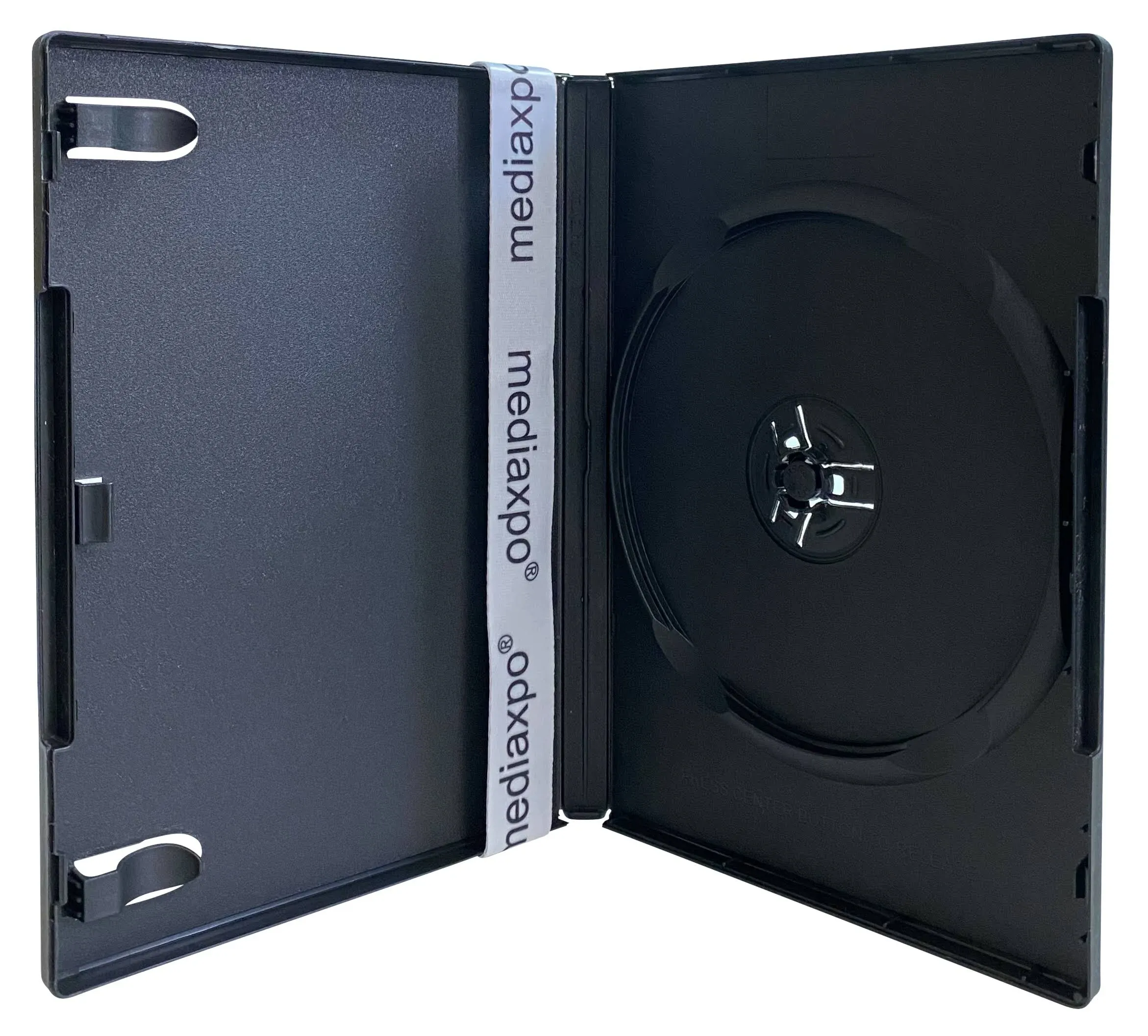 STANDARD Black Single DVD Cases 14MM (Machinable Quality)