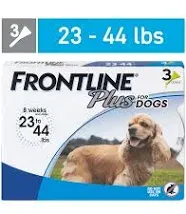 Frontline Plus Flea & Tick for Dogs