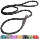 Slip Lead Dog Leash 6 FT Heavy Duty Strong Rope Leash Large Medium Dogs No Pull 