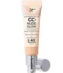 It Cosmetics Cc+ Nude Glow Lightweight Foundation + Glow Serum with SPF 40 - Light Medium