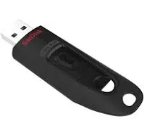 SanDisk 64GB Ultra USB 3.0 Flash Drive - SDCZ48-064G-GAM46, Black