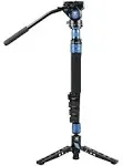 SIRUI Camera Tripod Monopod Kit P-325FS+VA-5 Carbon Fiber w Fluid Video Head