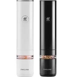 ZWILLING Enfinigy Electric Salt & Pepper Mill Set