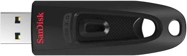 SanDisk Ultra CZ48 64GB USB 3.0 Flash Drive Transfer Speeds Up To 100MB/s - NEW