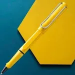 Lamy 318 RB Safari Yellow M Nib Rollerball 4001112