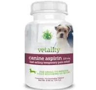 Vetality Canine Aspirin for Dogs