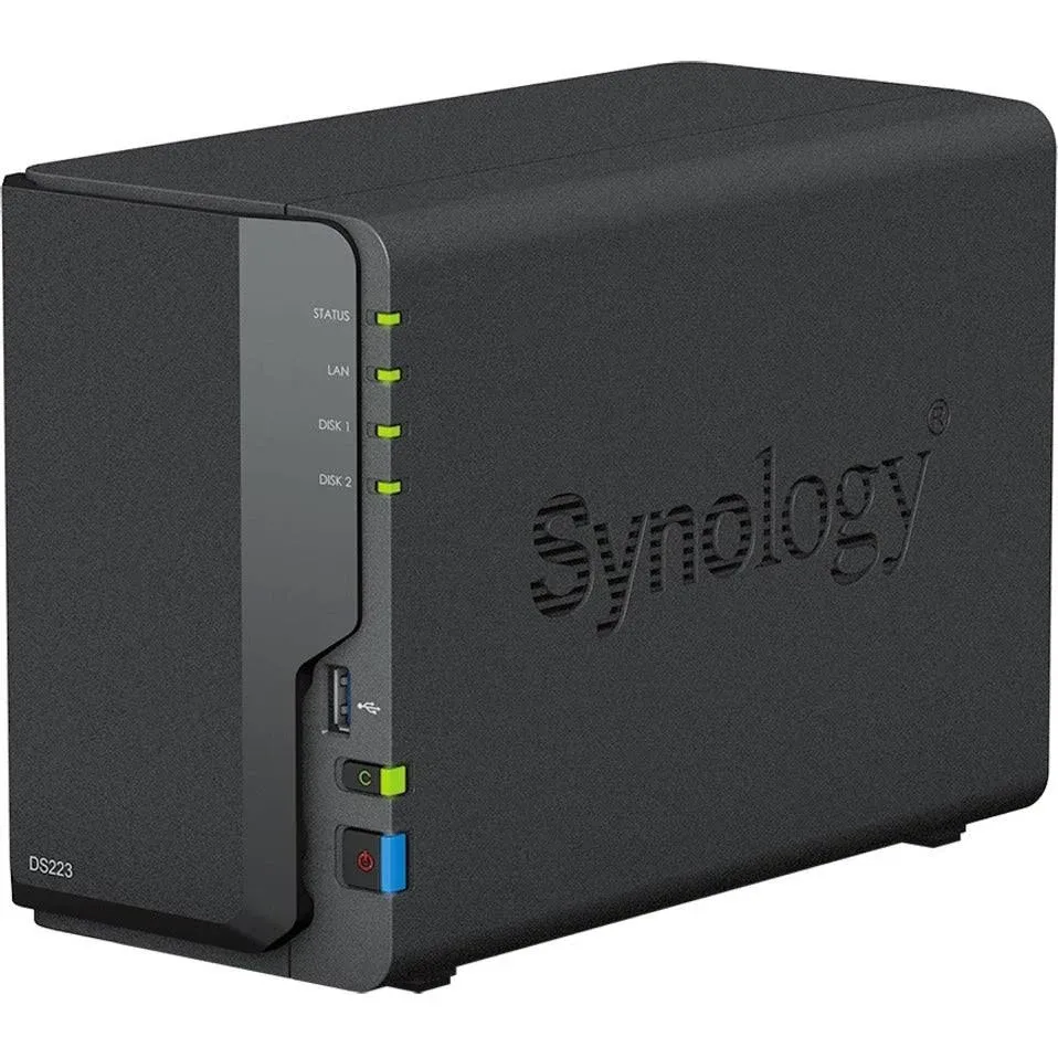 Synology DiskStation DS223 2-Bay NAS Enclosure