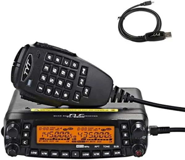 TYT TH-9800 Quad Band 50W Cross-Band Mobile Car Ham Radio