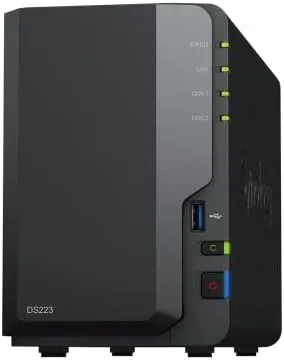 Synology DiskStation DS223 2-Bay NAS Enclosure