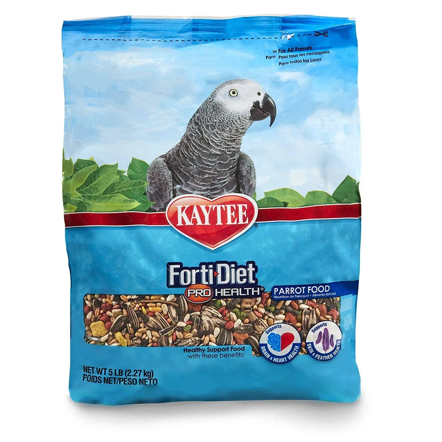 Kaytee Forti-Diet Pro Health Parrot Food (5 lbs)