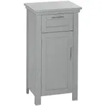 RiverRidge Home Somerset Single Door Floor Cabinet, Gray