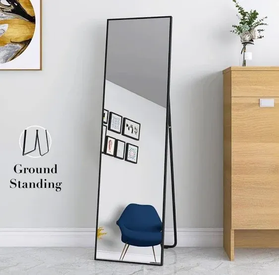 Full Length Mirror Rectangle Body Dressing Floor Standing Mir