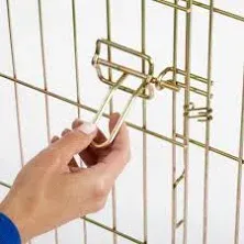 Midwest Gold Zinc Exercise Pens with Step Through Door