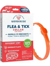 Wondercide Flea & Tick Collar for Dogs (Peppermint)