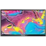 SYLVOX 43 Inch Outdoor Smart TV QLED 4K UHD Waterproof TV, 2000NIT High Brightness Built-in Google Assistant Anti-Glare, Suitable for Outdoor Shaded to Bright Light Areas (PoolproQLED Series)