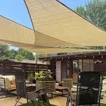 12&#039; X 12&#039; X 12&#039; Triangle Sun Shade Sail Canopy UV Block Sunshade for Outdoor Pat