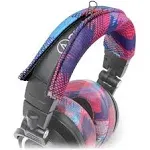 WC Bandz V2 Protective Headband Cover For Audio Technica Ath M Series Headphones - Machine Washable, No More Flaking Leather - Compatible with M50x