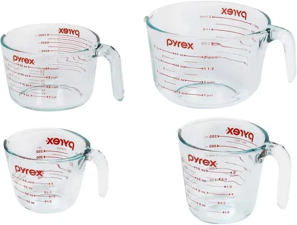 Pyrex 3 Piece Measuring Cup Set