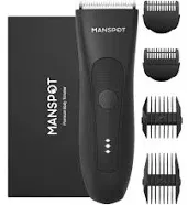 MANSPOT Manscape Groin Hair Trimmer for Men Electric Ball Trimmer/Shaver