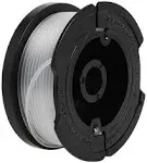 BLACK+DECKER Trimmer Line Replacement Spool, Autofeed 30 ft, 0.065-inch, 2-Pack (AF-100-2)