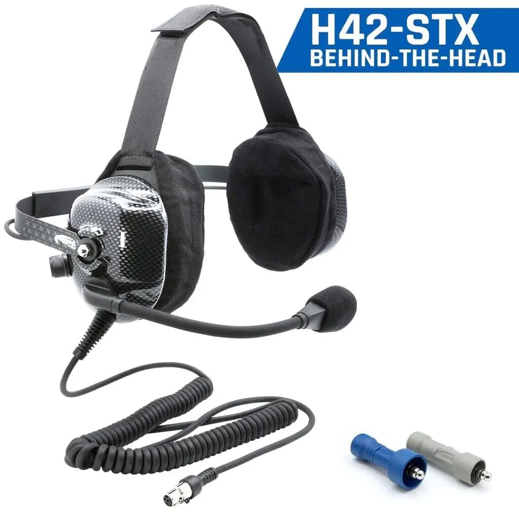 Yamaha Viking / Wolverine / YXZ H42 Ultimate Carbon Fiber Headset by Rugged Radios