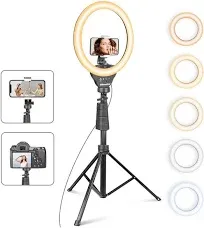 UBeesize 12 Ring Light with Tripod