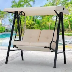 Aecojoy 2-Seat Porch Swing Chair