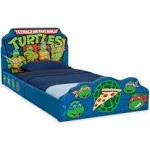 Delta Children Teenage Mutant Ninja Turtles Upholstered Twin Bed, Green