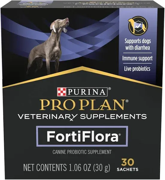 Purina Pro Plan Veterinary Diets FortiFlora Canine Probiotic (30 sachets of 1 g)