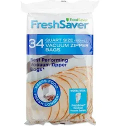 Foodsaver Zipper Bags Vacuum FSFRBZ0236-000R