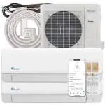 Senville SENA-18MO-209 18000 BTU Dual Zone Split Air Conditioner and Heat Pump Mini