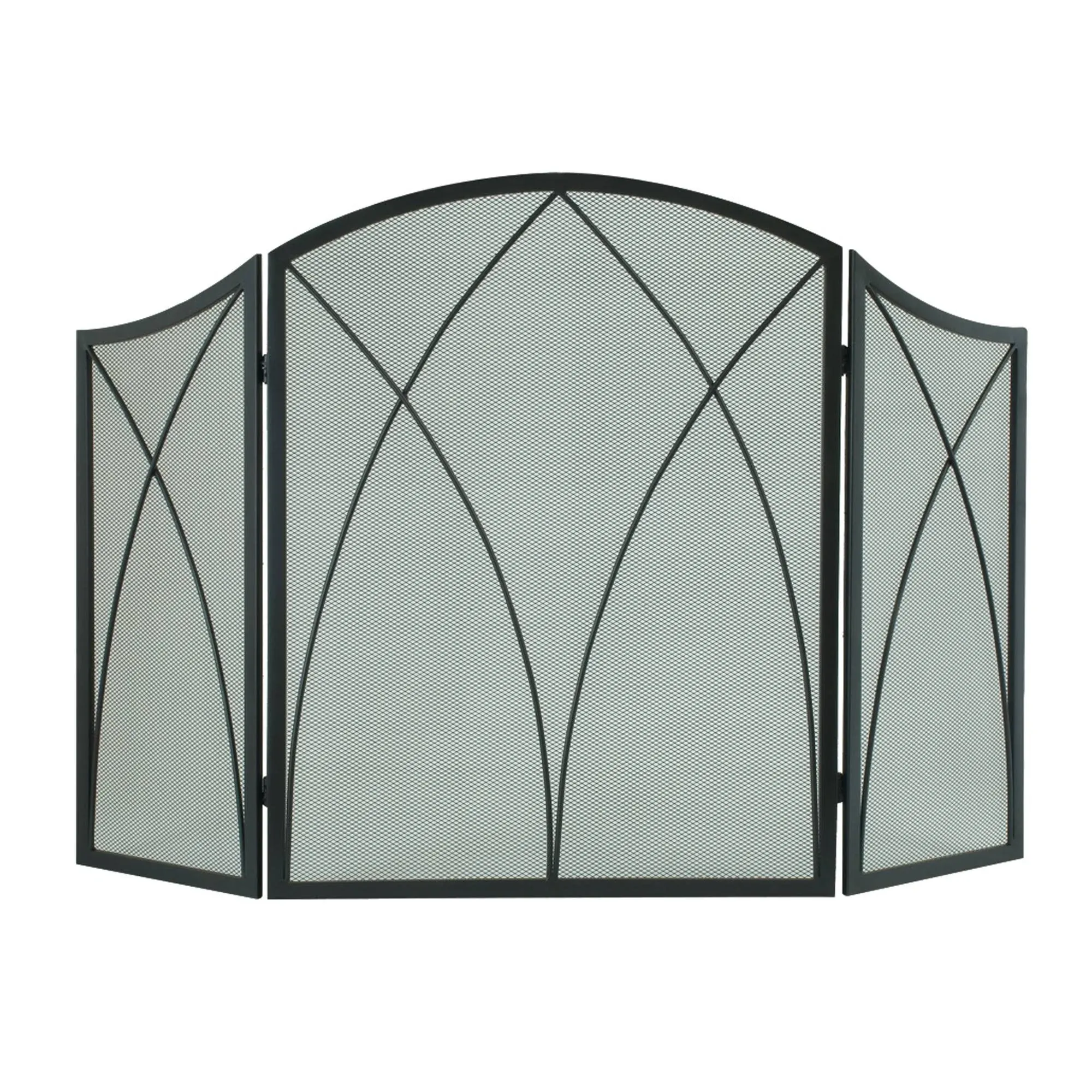 Pleasant Hearth Arched 3 Panel Fireplace Screen