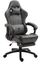 Dowinx 6689S Gaming Office Chair Ergonomic Racing Style-Grey