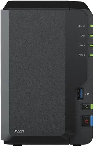 Synology DS223 DiskStation NAS 2-Bay