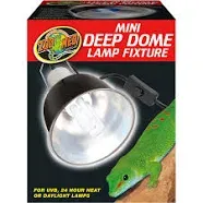 Zoo Med Mini Deep Dome Lamp Fixture