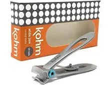 KOHM CP-120L Heavy Duty Wide Jaw Toenail Clippers