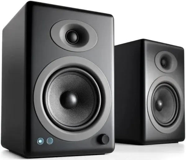 Audioengine A5+ Wireless Bookshelf Speakers Black