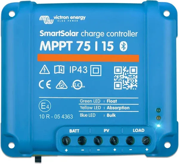 Victron SmartSolar MPPT Charge Controller - 100V - 15Amp